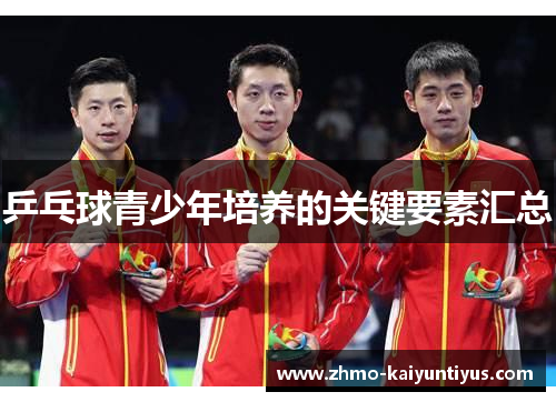 乒乓球青少年培养的关键要素汇总