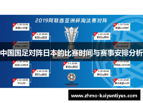 中国国足对阵日本的比赛时间与赛事安排分析